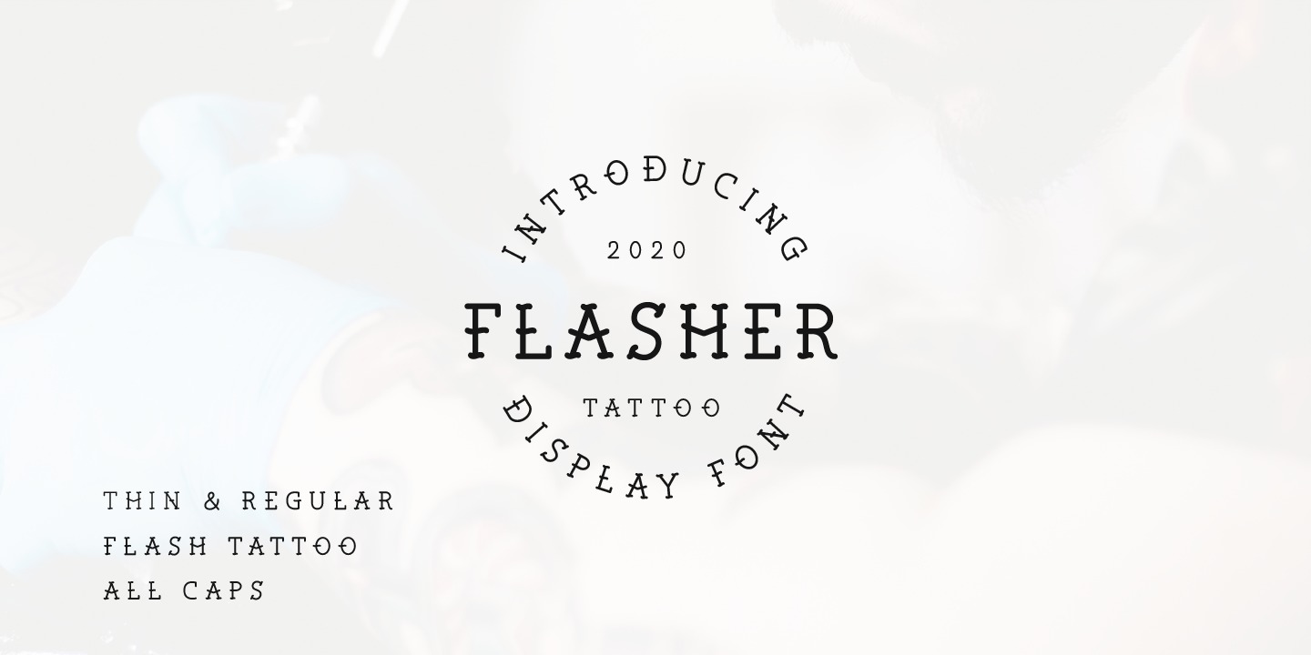 Example font Flasher #1